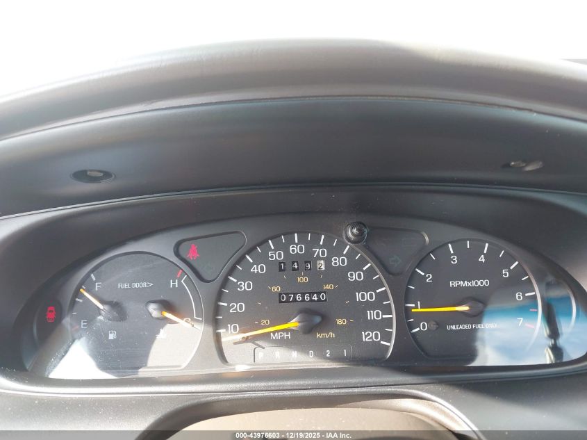 1996 Ford Taurus Lx VIN: 1FALP53S0TA196500 Lot: 43976603