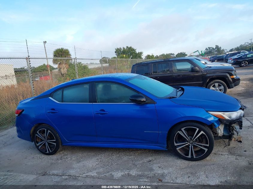 2021 Nissan Sentra Sr Xtronic Cvt VIN: 3N1AB8DV4MY211879 Lot: 43976609