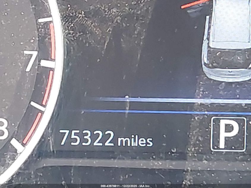 2020 Nissan Murano S Fwd VIN: 5N1AZ2AJ1LN102021 Lot: 43976611