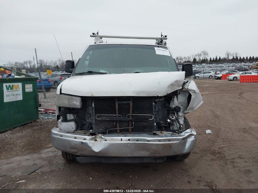 2013 Chevrolet Express 2500 Work Van VIN: 1GCWGFFA8D1128107 Lot: 43976612