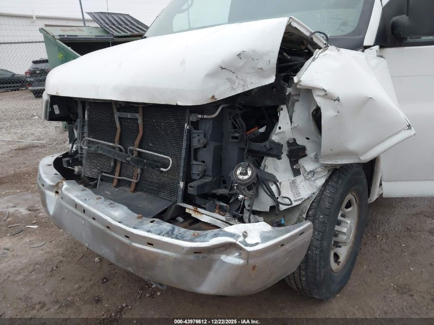 2013 Chevrolet Express 2500 Work Van VIN: 1GCWGFFA8D1128107 Lot: 43976612