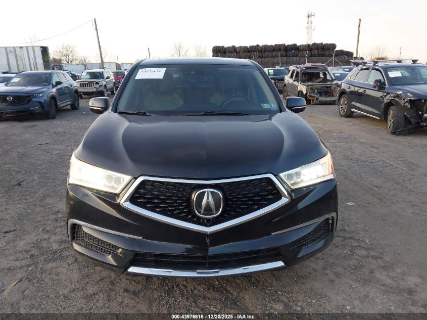 2017 Acura Mdx Technology Package VIN: 5FRYD4H52HB004870 Lot: 43976616