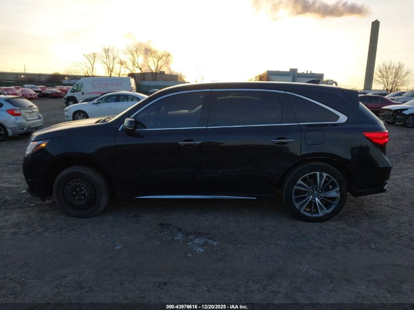 2017 Acura Mdx Technology Package VIN: 5FRYD4H52HB004870 Lot: 43976616