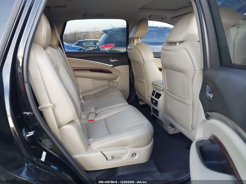 2017 Acura Mdx Technology Package VIN: 5FRYD4H52HB004870 Lot: 43976616