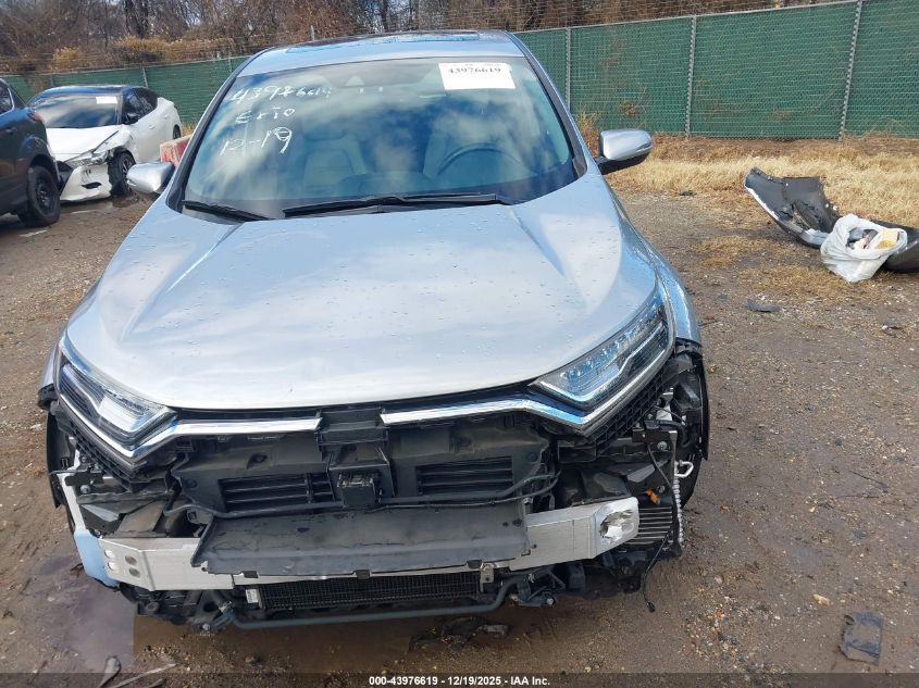 2022 Honda Cr-V Hybrid Ex-L VIN: 5J6RT6H85NL040912 Lot: 43976619