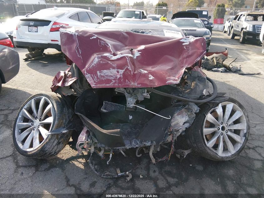 2012 Tesla Model S Performance/Signature Performance VIN: 5YJSA1DP8CFS00648 Lot: 43976620