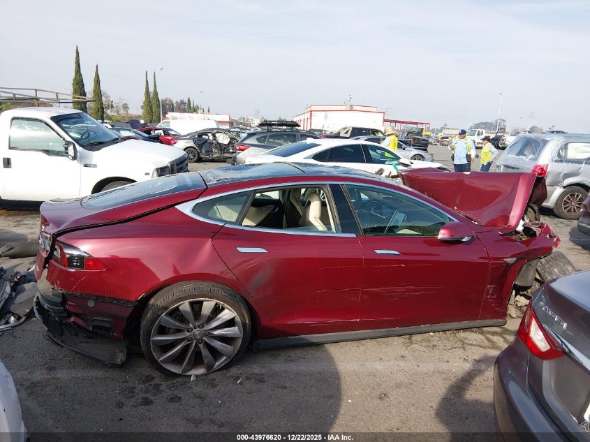 2012 Tesla Model S Performance/Signature Performance VIN: 5YJSA1DP8CFS00648 Lot: 43976620