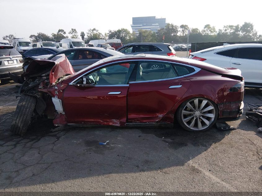 2012 Tesla Model S Performance/Signature Performance VIN: 5YJSA1DP8CFS00648 Lot: 43976620