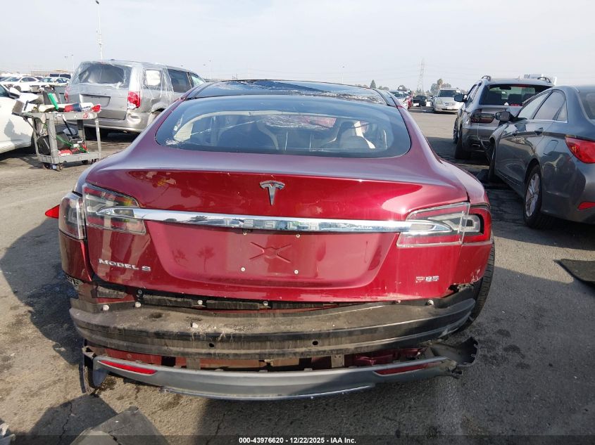2012 Tesla Model S Performance/Signature Performance VIN: 5YJSA1DP8CFS00648 Lot: 43976620