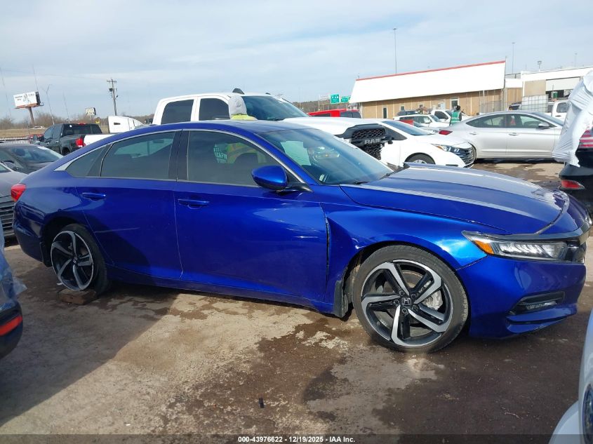2020 Honda Accord Sport VIN: 1HGCV2F3XLA000468 Lot: 43976622