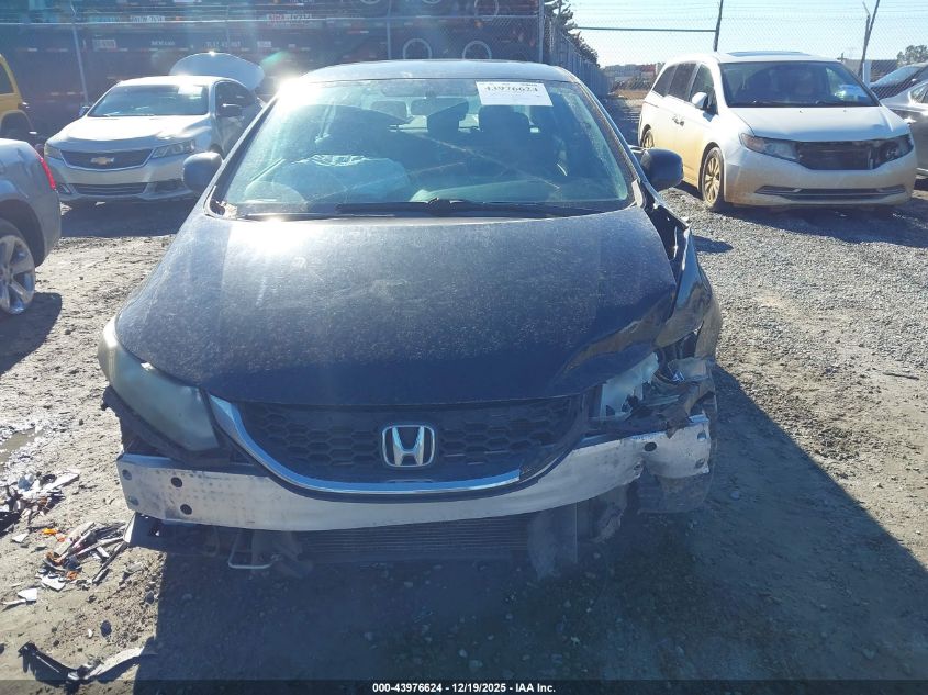 2013 Honda Civic Lx VIN: 19XFB2E52DE028755 Lot: 43976624