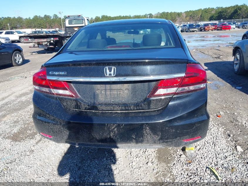 2013 Honda Civic Lx VIN: 19XFB2E52DE028755 Lot: 43976624