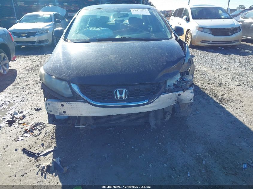 2013 Honda Civic Lx VIN: 19XFB2E52DE028755 Lot: 43976624