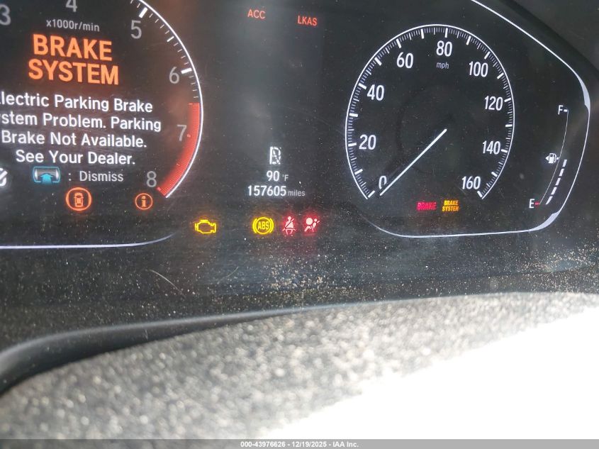 2020 Honda Accord Ex VIN: 1HGCV1F44LA122486 Lot: 43976626