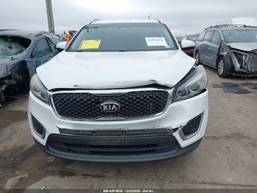 2017 Kia Sorento 3.3L Lx VIN: 5XYPG4A51HG329002 Lot: 43976636
