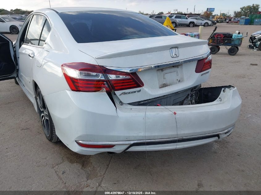 2016 Honda Accord Sport VIN: 1HGCR2F66GA172808 Lot: 43976647