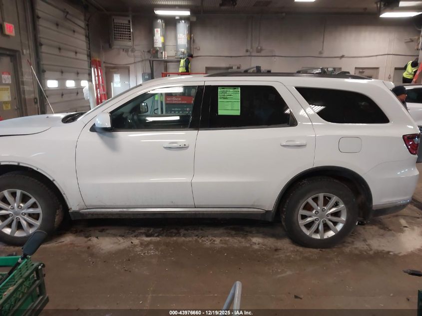 2015 Dodge Durango Sxt VIN: 1C4RDJAG3FC240714 Lot: 43976660