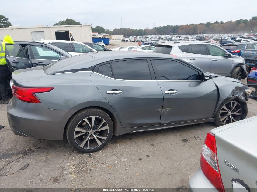 2018 Nissan Maxima 3.5 Sv VIN: 1N4AA6AP6JC387451 Lot: 43976661