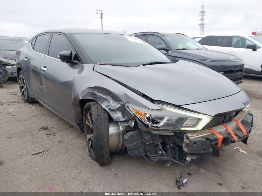 2018 Nissan Maxima 3.5 Sv VIN: 1N4AA6AP6JC387451 Lot: 43976661