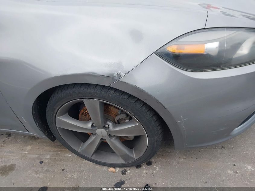 2014 Dodge Dart Gt VIN: 1C3CDFEB7ED906195 Lot: 43976666