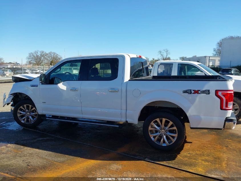 2017 Ford F-150 Xlt VIN: 1FTEW1EP0HFA85222 Lot: 43976676