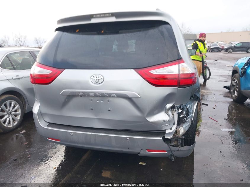 2017 Toyota Sienna Xle Premium 7 Passenger VIN: 5TDDZ3DC6HS163547 Lot: 43976689