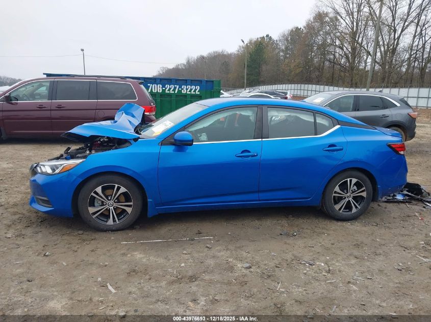 2020 Nissan Sentra Sv Xtronic Cvt VIN: 3N1AB8CV7LY306999 Lot: 43976693