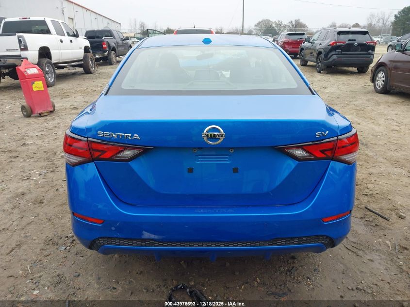 2020 Nissan Sentra Sv Xtronic Cvt VIN: 3N1AB8CV7LY306999 Lot: 43976693