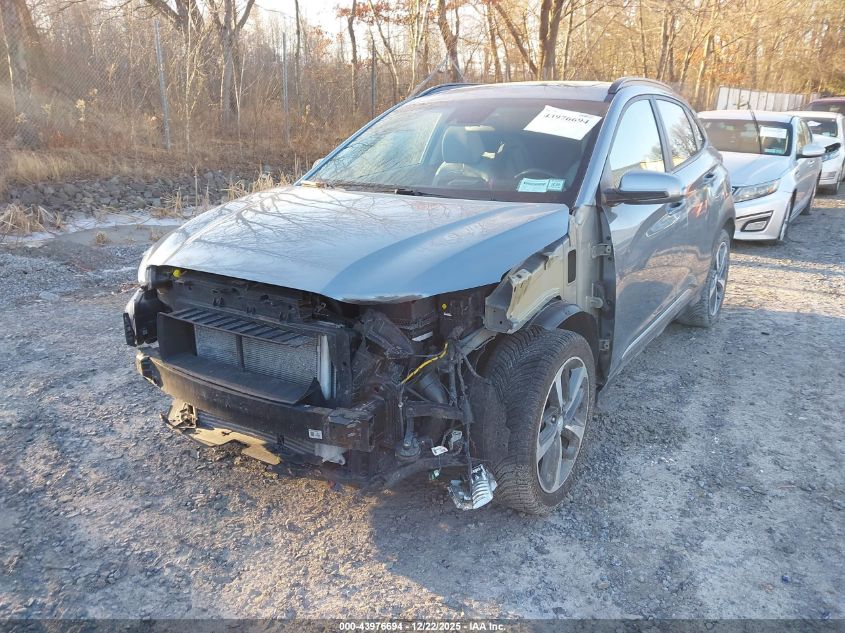 2020 Hyundai Kona Limited VIN: KM8K3CA54LU444311 Lot: 43976694