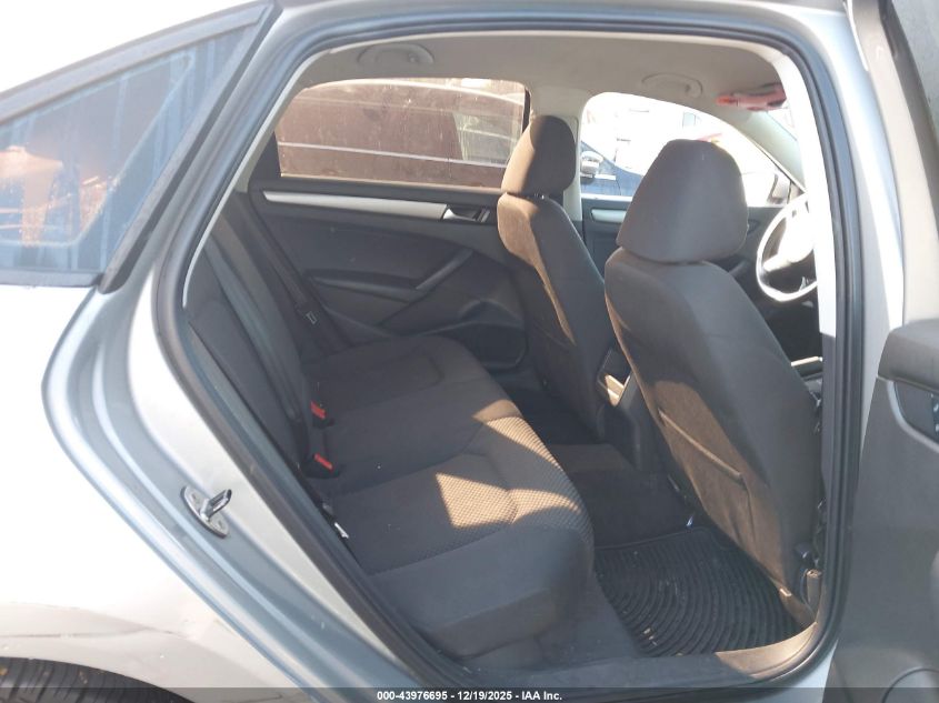 2012 Volkswagen Passat 2.5L S VIN: 1VWAP7A31CC018444 Lot: 43976695