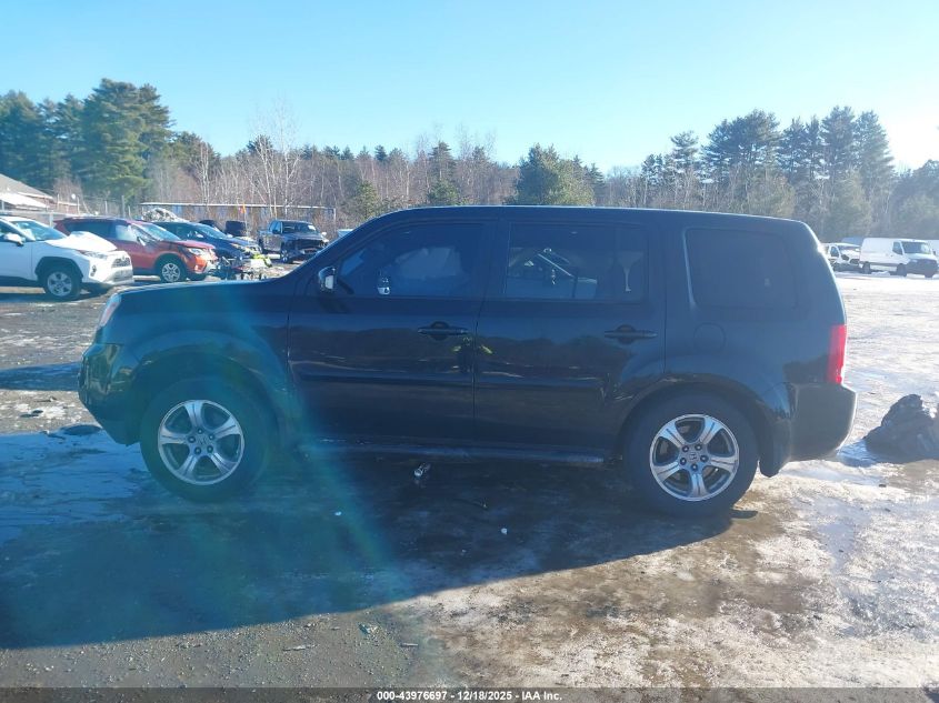 2015 Honda Pilot Ex-L VIN: 5FNYF4H75FB074213 Lot: 43976697