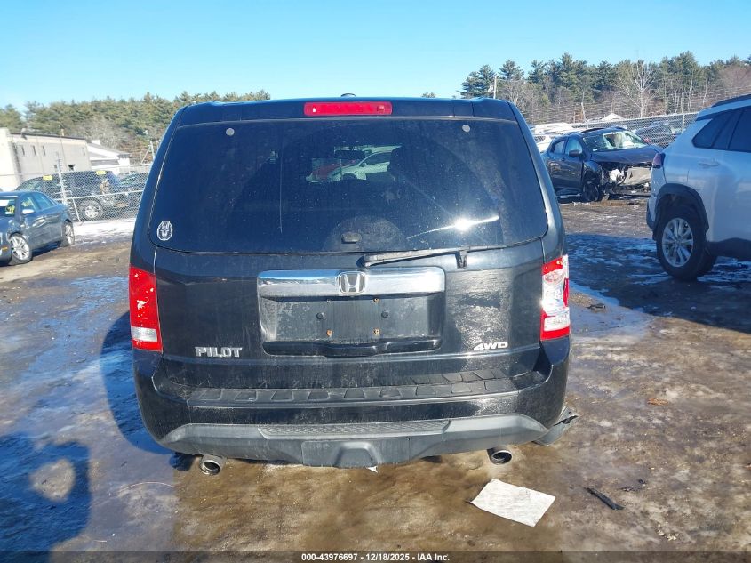 2015 Honda Pilot Ex-L VIN: 5FNYF4H75FB074213 Lot: 43976697