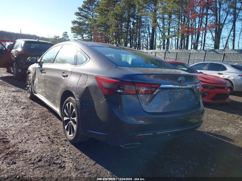 2016 Toyota Avalon Xle Premium
