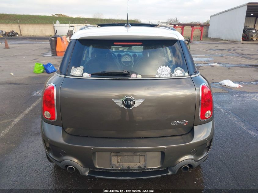 2011 Mini Cooper S Countryman VIN: WMWZC3C53BWL78205 Lot: 43976712