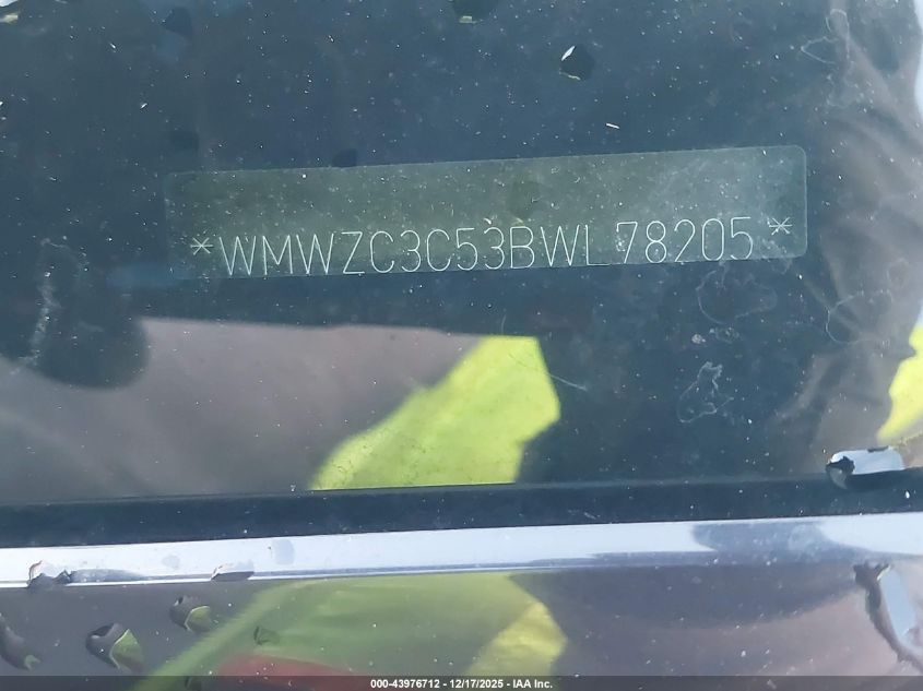 2011 Mini Cooper S Countryman VIN: WMWZC3C53BWL78205 Lot: 43976712