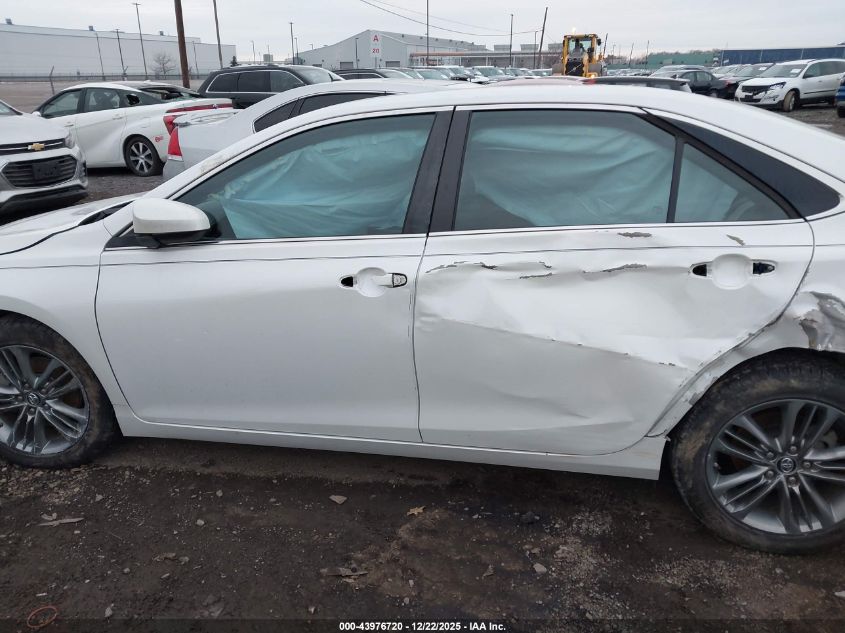 2016 Toyota Camry Se VIN: 4T1BF1FK6GU242618 Lot: 43976720