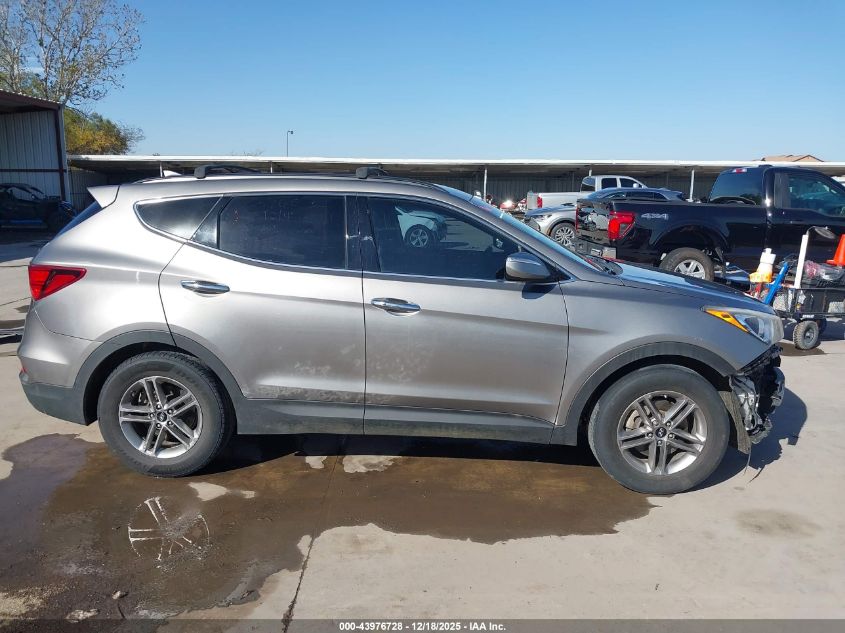 2018 Hyundai Santa Fe Sport 2.4L VIN: 5NMZU3LB2JH104310 Lot: 43976728