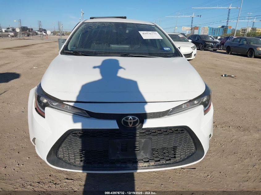 2021 Toyota Corolla Le VIN: JTDEPMAE4MJ128549 Lot: 43976732
