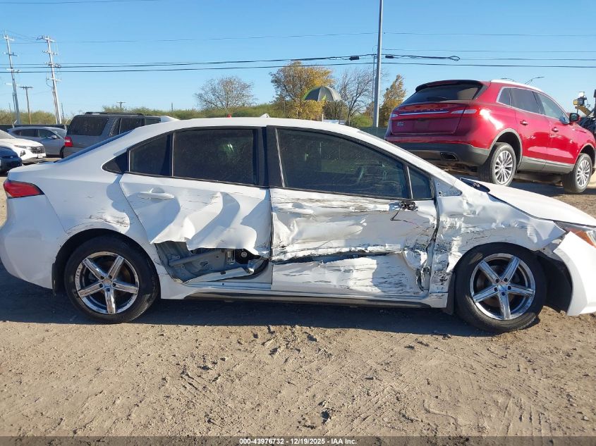 2021 Toyota Corolla Le VIN: JTDEPMAE4MJ128549 Lot: 43976732