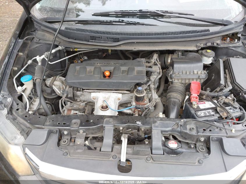 2012 Honda Civic Lx VIN: 19XFB2F51CE382957 Lot: 43976733