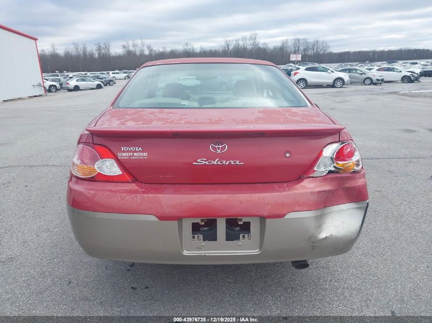 2003 Toyota Camry Solara Sle V6 VIN: 2T1CF22P43C610690 Lot: 43976735