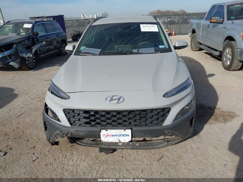 2023 Hyundai Kona Sel VIN: KM8K62AB6PU023218 Lot: 43976743