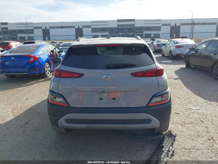 2023 Hyundai Kona Sel VIN: KM8K62AB6PU023218 Lot: 43976743