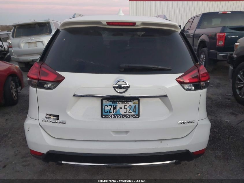 2017 Nissan Rogue Sv VIN: JN8AT2MV4HW015255 Lot: 43976762