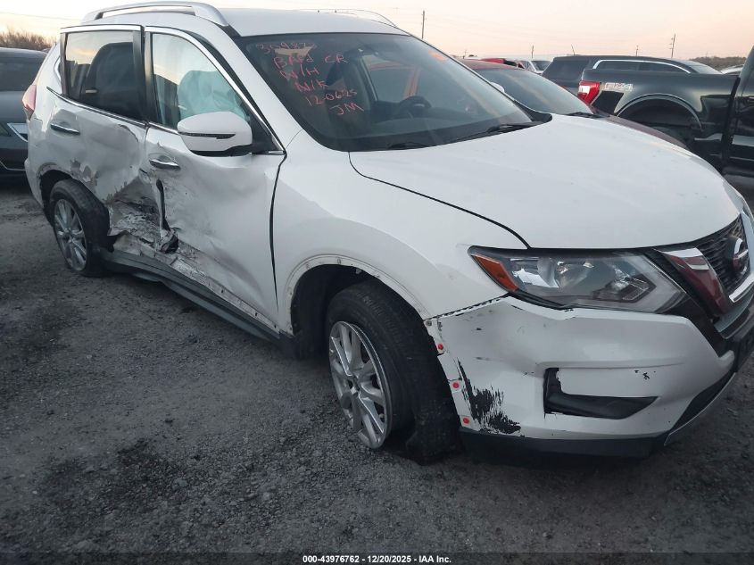 2017 Nissan Rogue Sv VIN: JN8AT2MV4HW015255 Lot: 43976762