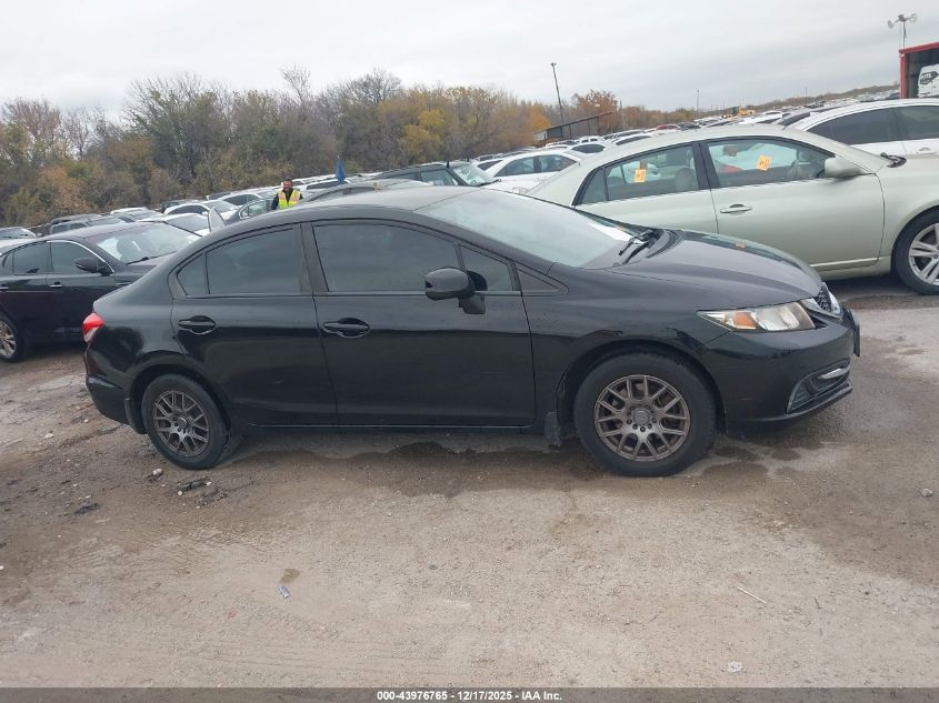 2014 Honda Civic Lx VIN: 19XFB2F56EE032579 Lot: 43976765