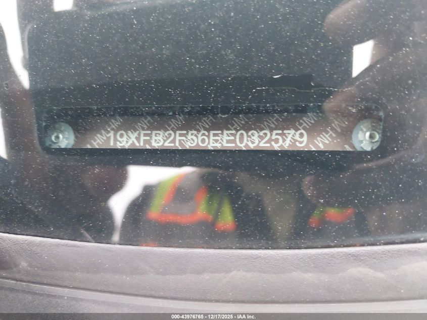 2014 Honda Civic Lx VIN: 19XFB2F56EE032579 Lot: 43976765