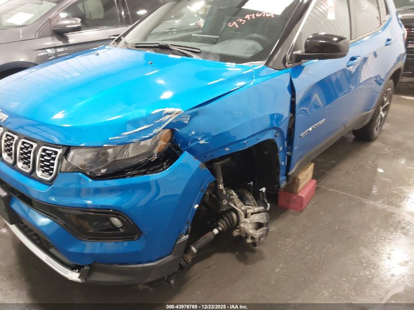 2024 Jeep Compass Limited 4X4 VIN: 3C4NJDCN0RT157738 Lot: 43976769