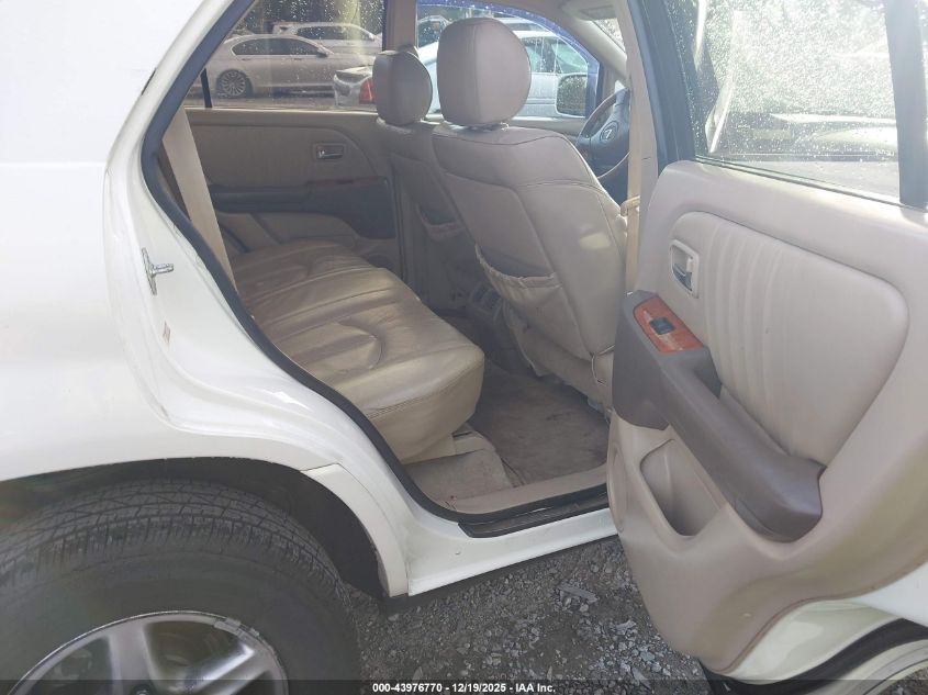 2002 Lexus Rx 300 VIN: JTJGF10U620144903 Lot: 43976770