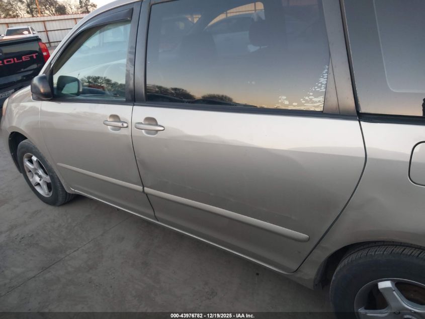 2006 Toyota Sienna Ce VIN: 5TDZA23C26S455475 Lot: 43976782